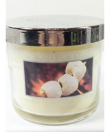 Slatkin &amp; Co Bath &amp; Body Works Marshmallow Fireside Candle jar  disconti... - $447.74 MXN