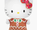 Hello Kitty Plush Toy Gingerbread Dress Large 10.5 inch NWT Sanrio - $27.43