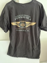 Harley Davidson T Shirt Mens sz XL Pensacola, FL Graphic T Shirt 110 years - £15.56 GBP
