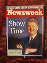 NEWSWEEK January 25 1993 Bill Clinton Inauguration David Letterman to CBS - £6.79 GBP