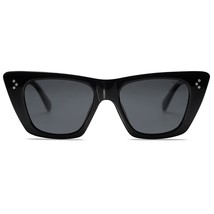 SOJOS Retro Trendy Cat Eye Polarized Sunglasses for Women Cute Stylish UV400 Sun - £23.59 GBP