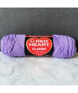 Vintage Red Heart Classic Orlon Acrylic Worsted Yarn - 1 Skein Lavender ... - $158.10 MXN