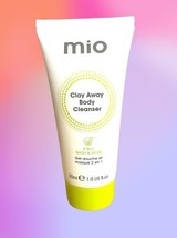Mio Clay Away Body Cleanser 2-in-1 Wash &amp; Mask 1 fl Oz NWOB - $14.84