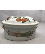 Vintage Royal Worcester Dutch Oven # 5 Oranges Chestnuts Asparagus KG - £48.10 GBP