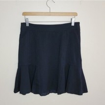 WHBM | Black Flared Hem A-line Skirt, Womens Size 6 - £19.33 GBP