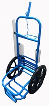 Service Cart 2.0 Blue Powder Coated With Big Wheels  - $593.01