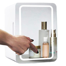 Mini Makeup Fridge Portable Cosmetic Refrigerator Cooler and Warmer Freezer for - £100.97 GBP+