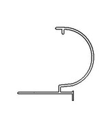Latham Pool 12 in. Straight Coping White - 3 Piece - $333.19