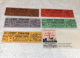 Bread 5 Unused 1972 Concert Tickets &amp; Original Will Call Envelope Krnt Theater B - £23.57 GBP