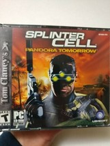 Tom Clancy’s Splinter Cell: Pandora Tomorrow (PC-CD Rom) Game 3 discs - £7.85 GBP