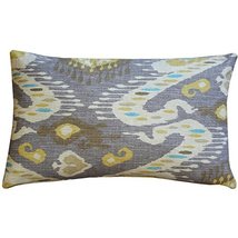 PILLOW DÉCOR Solo Mulberry Ikat Throw Pillow 20x20 - $656.30 MXN+