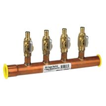 PEX MANIFOLD W/ VALVE 1" by SIOUX CHIEF MfrPartNo 672XV0431PK - $76.85