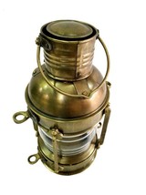 15&quot; Light House Oil Lantern Maritime Collectible Ship Lamp Decorative La... - $96.81