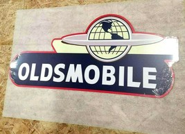 GIANT 24&quot; Display Oldsmobile car planet auto company logo USA STEEL PLATE sig - £70.81 GBP