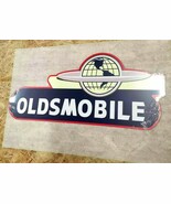 GIANT 24&quot; Display Oldsmobile car planet auto company logo USA STEEL PLAT... - $1,699.35 MXN