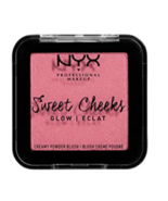 NYX PROFESSIONAL MAKEUP Sweet Cheeks Shimmer Blush, Rose &amp; Play - £5.46 GBP