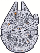 Millenium Falcon Detailed Metal Enamel Pin - Star Wars - New - £5.49 GBP