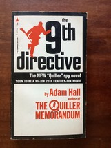 The 9TH Directive - Adam Hall - Quiller Series #2 - Assassination In Thailand - £7.88 GBP