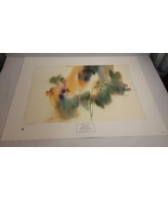 FLOWER FANTASY PRINT BY BARBARA NECHIS - £43.16 GBP