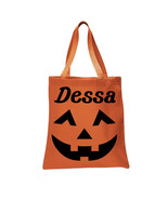 Personalized Jack-o&#39;-Lantern Pumpkin Halloween Trick or Treat Bag - $16.13 CAD