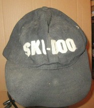 Vintage Ski Doo Black Ball Cap Hat - £7.42 GBP