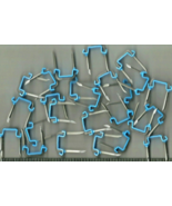 9/16&quot;inch x 1&quot; Plastic INSULATED ELECTRIC CABLE STAPLES nm-b 14 12 10 Ro... - $24.54 CAD