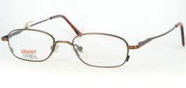 GRANT Junior 3166 M1 BROWN /YELLOW /ORANGE EYEGLASSES GLASSES FRAME 44-1... - $29.70