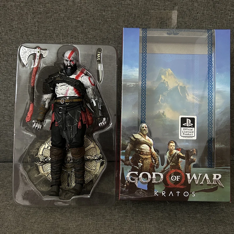 NECA 7 Inch God of War 4 Action Figure Kratos Classic Game PS4 Ghost of Sparta - £25.39 GBP - £27.63 GBP