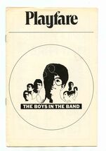 Playfare The Boys in the Band Theatre Four New York 1967 Carleton Carpenter - $11.88