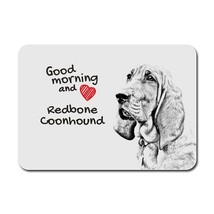 Redbone coonhound , A mouse pad with the image of a dog. Collection! - £8.03 GBP