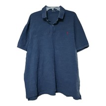 Polo Ralph Lauren Mens Blue Cotton Short Sleeve Pony Polo Shirt Size 2XB - £15.70 GBP