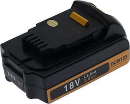 Replacement Battery For Dewalt 18V Battery Dcb203, Dcb200, Dcb201, Dcb204, - £31.38 GBP