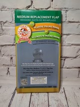 NEW Ideal Pet Vinyl Dog Door Replacement Flap Clear Medium 0.10&quot;x 7&quot;x 11... - $23.36