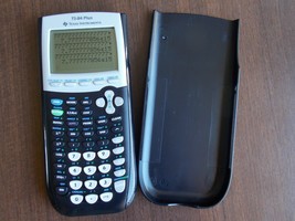 Texas Instruments TI-84 Plus Graphing Calculator w/ Cover - £38.27 GBP