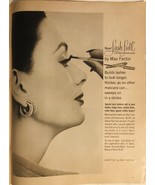 Vintage 1963 Lash-Full by Max Factor Print Ad - £11.79 GBP