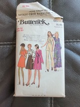 Butterick 1972 Sewing Pattern #6630 Dress Tunic Pants Size 16 Bust 38 Vi... - £11.36 GBP