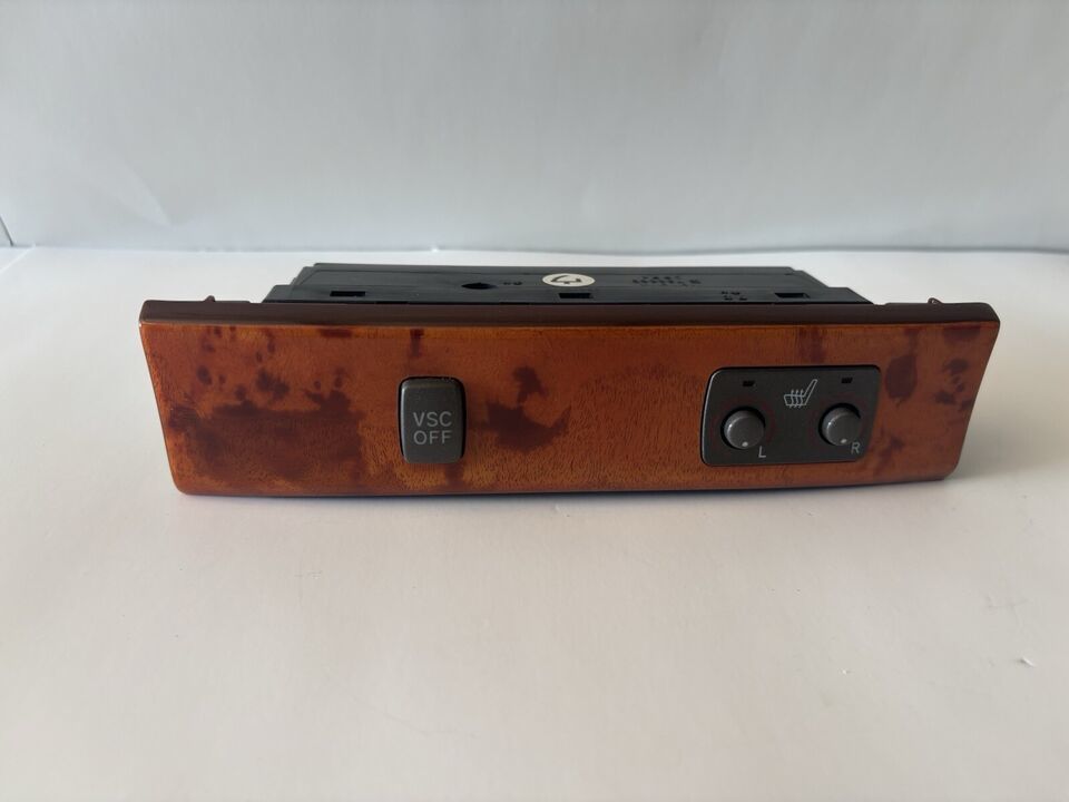 2001 2002 2003 LEXUS LS430 VSC OFF / SEAT WARMER CONTROL SWITCH WOOD GRA... - $39.59