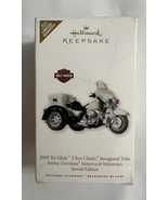 2010 HALLMARK Harley-Davidson 2009 Tri Glide Ultra Classic Inaugural Trike  - $34.95