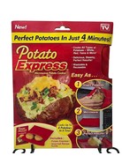 As Seen On TV Potato Express Microwave Potato Cooker 4 Minutes Potato New - $14.11