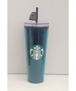 Authentic Starbucks 2022 Summer Blue Green Decorate Your Own Lid  24 oz.... - £21.70 GBP