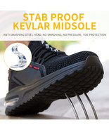 Men Black Safety Shoes