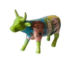 Cow Parade Figurine Westland Giftware Anthropomorphic Lactose Intolerabull Milk - $49.45