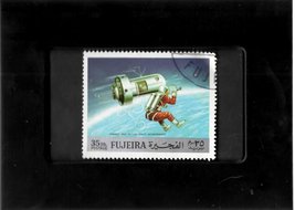 Tchotchke Framed Stamp Art - Space Exploration - A Walk In Space - $9.99