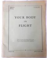 WW2 1943 USAAF Your Body in Flight Illustrated Book of Knowledge for the... - $29.99