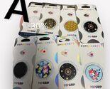 8 pack PopSockets PopGrip w Swappable Top Phones and Tablets  Multicolor... - $50.99