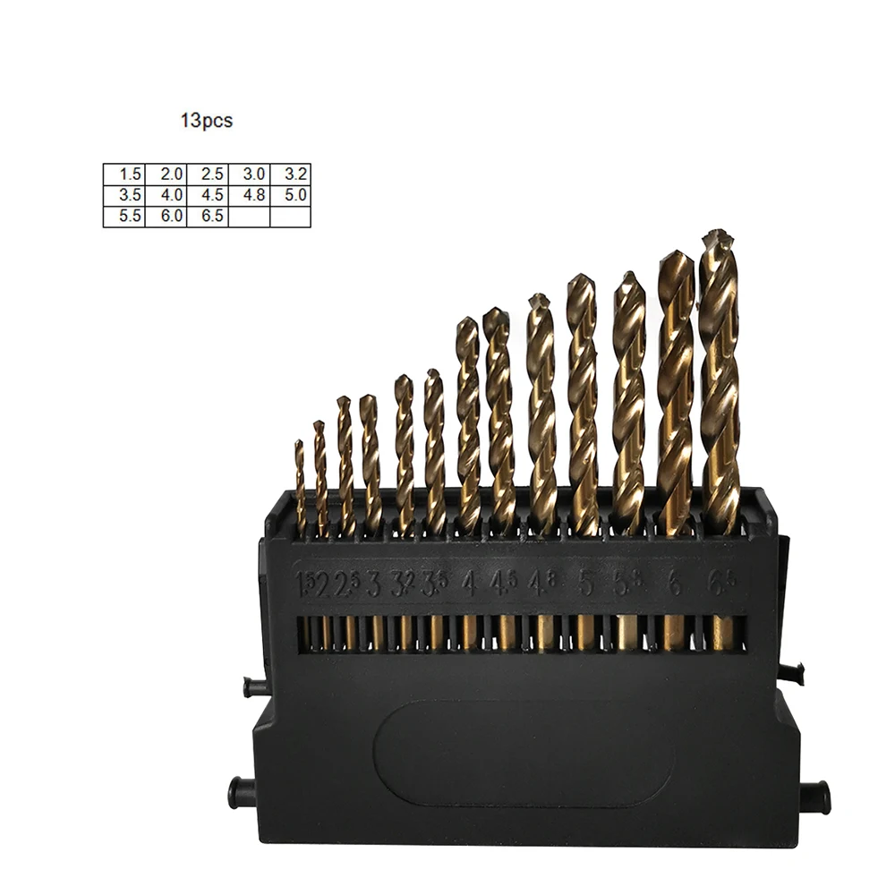 ALLSOME M42 HSS Twist Drill Bit Set 3 Ee Head 8% High Cobalt Drill Bit for Stain - £459.83 GBP