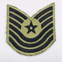 US Air Force Military Master Technical Sergeant E-6 E6 Patch 4.25&quot; x 3 7... - £7.58 GBP