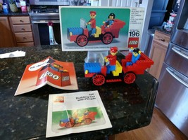 Vintage 1974 Classic Lego Universal Building Set #196 COMPLETE with Box - £108.60 GBP