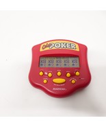 Radica Color Poker Vintage 1999 Handheld Electronic ~ Tested and Working. - $16.03 CAD