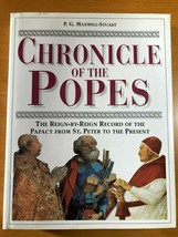 Chronicle Of The Popes By P. G. MAXWELL-STUART - Hardcover - First Edition - £33.41 GBP